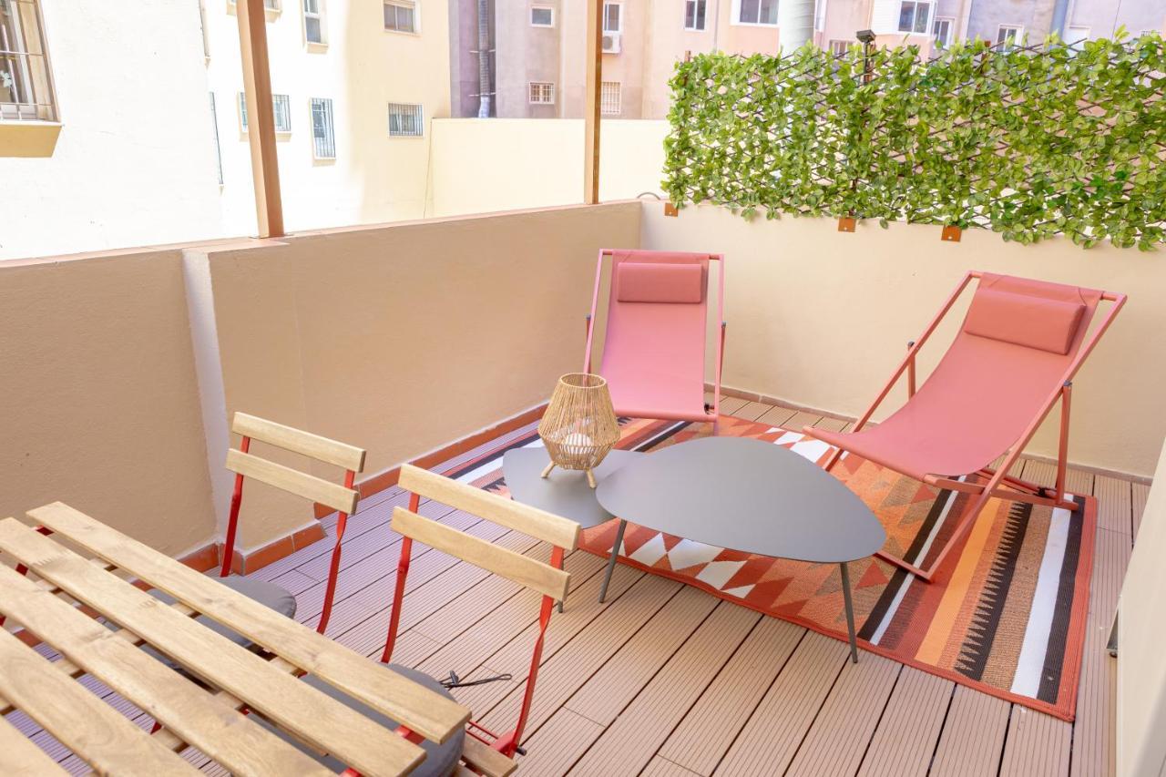 Teatro Suites Malaga Playa Luaran gambar
